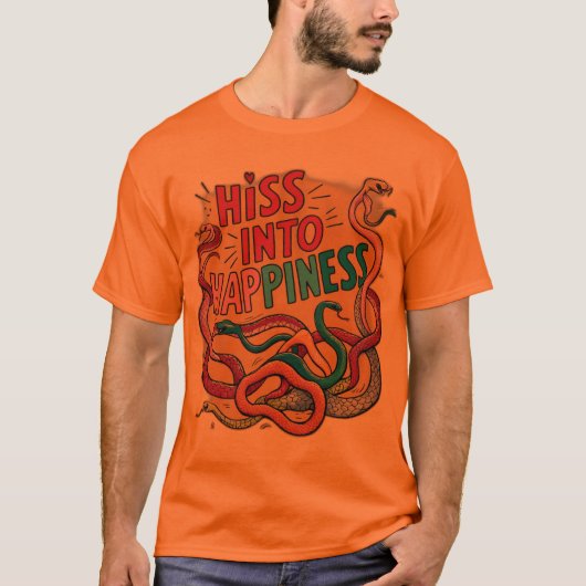 T-shirt Hisser dans le bonheur (Devant)
