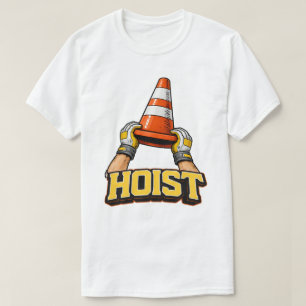 T-shirt Hissez le Cône Drôle de Baseball