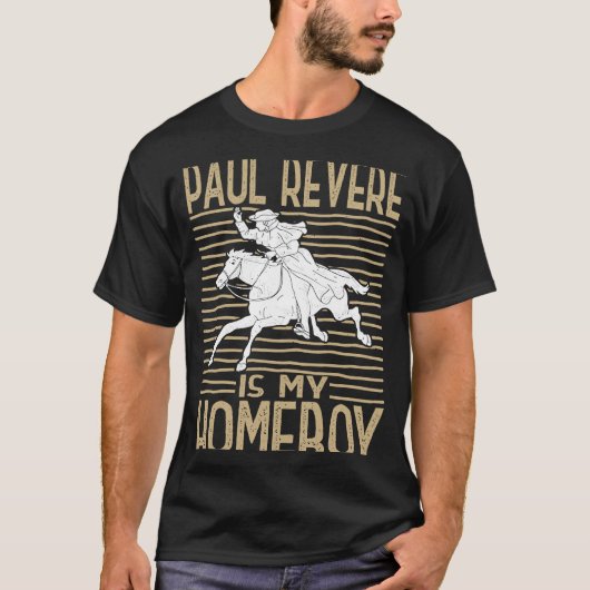 T-shirt Histoire américaine Paul Revere (Devant)