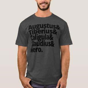 T-shirt Histoire ancienne grêle César Empereurs romains