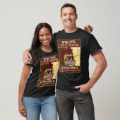 T-shirt Histoire de chat et de café (Unisexe)