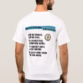 T-shirt Histoire de chemise : Moby-Dick (Dos)