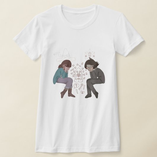 T-shirt Histoire de fantasy vintage (Poser)
