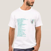 T-shirt Histoire de la Coupe du monde (Devant)