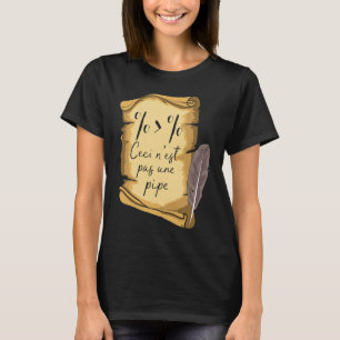 T-shirt Histoire de l'art Ceci n'est Pas Une Data Scientis