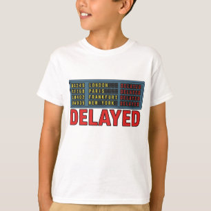 T-shirt Histoire de ma vie Voyage retardé