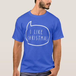 T-shirt Histoire de Noël J'aime Noël rétro