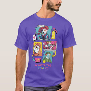 T-shirt Histoire de WhatShe Wishbone Jack Russell ami cade
