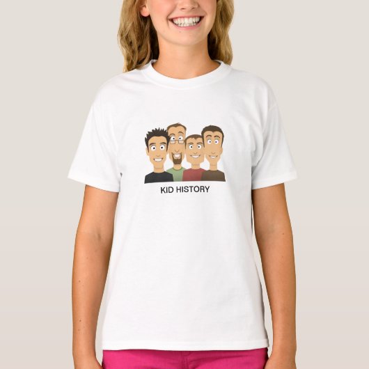 T-shirt Histoire des enfants (Devant)