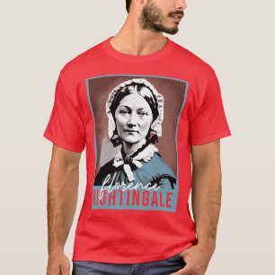 T-shirt Histoire des femmes Mois Infirmière Florence Night