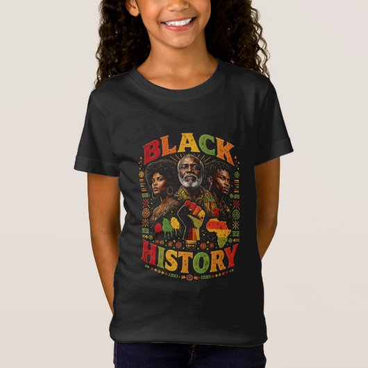 T-Shirt Histoire des Noirs (Devant)