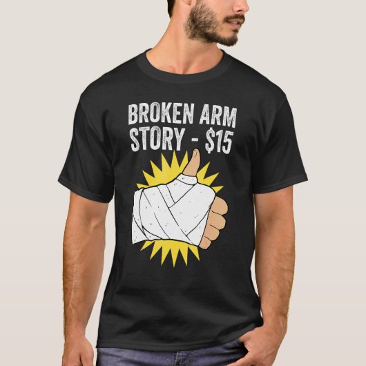 T-shirt Histoire du bras cassé (Devant)