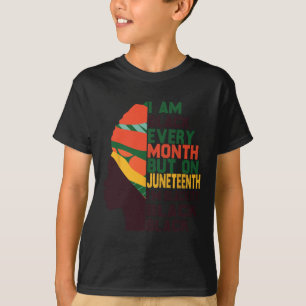 T-shirt Histoire du Mois Noir de la Reine de la fierté afr