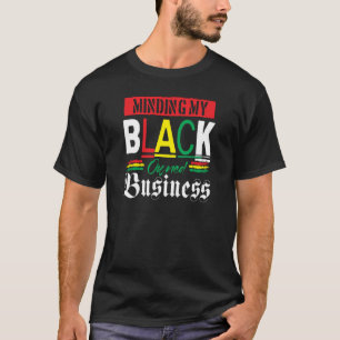 T-shirt Histoire Fierté Africaine Se Souvient De Mon Bonne