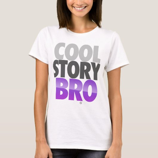 T-shirt Histoire fraîche Bro (pourpre) (Devant)