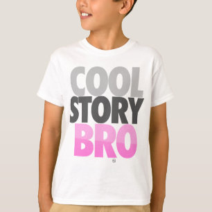 T-shirt Histoire fraîche Bro (rose)