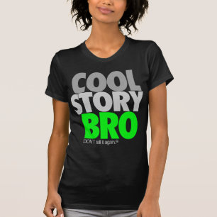 T-shirt Histoire fraîche Bro (vert)