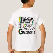 T-shirt Histoire noire (Dos)