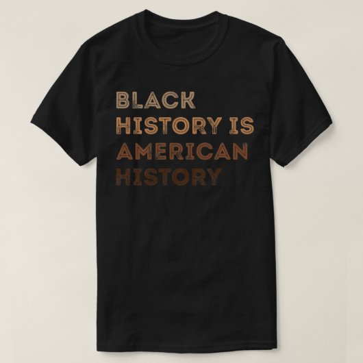T-shirt Histoire noire (Design devant)