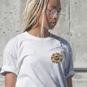 T-shirt Histoire noire afro-américaine Junetten Sunflower