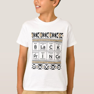 T-shirt Histoire noire Black Prince Elements Garçon
