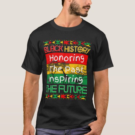 T-shirt Histoire Noire briser chaque chaîne Histoire Noire (Devant)