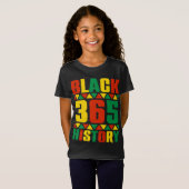 T-Shirt Histoire noire de 365 (Devant entier)