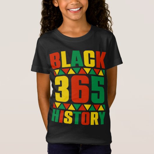 T-Shirt Histoire noire de 365 (Devant)