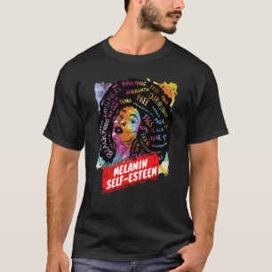 T-shirt Histoire noire et améliorez votre estime de soi de