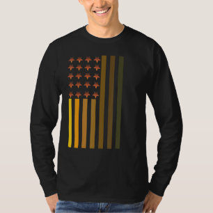 T-shirt Histoire noire Melanin Drapeau Hommes Femmes Enfan