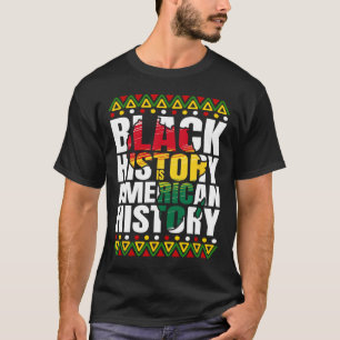 T-shirt Histoire noire Mois Patrimoine Culture Afro-Améric