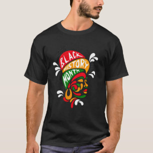 T-shirt Histoire noire Queen Melanin Histo afro-américaine