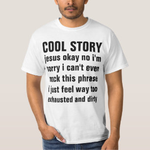 T-shirt histoire triste