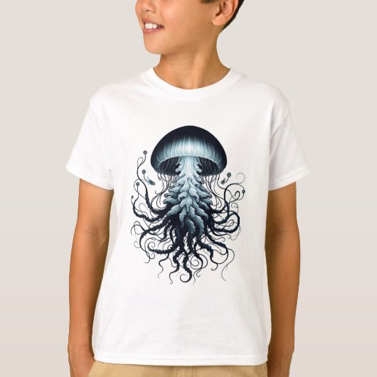 T-shirt Histoires de Deep - Poissons de gelée (Devant)