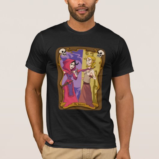 T-shirt Histoires De L'Île Monkey - Morgan & Guybrush (Devant)