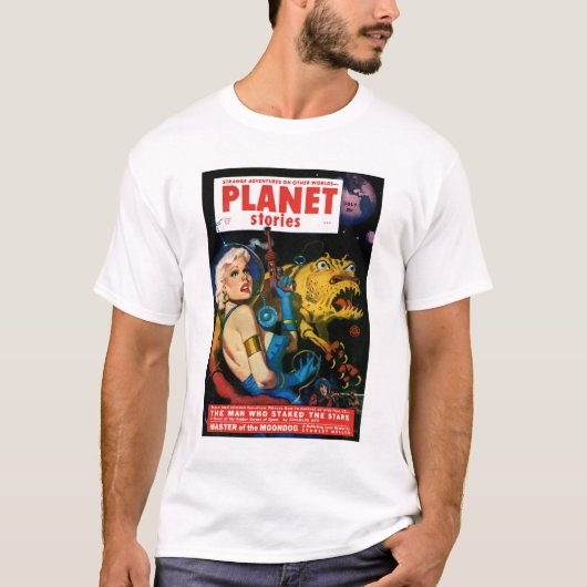 T-shirt Histoires de planètes (juil, 1952) (Devant)