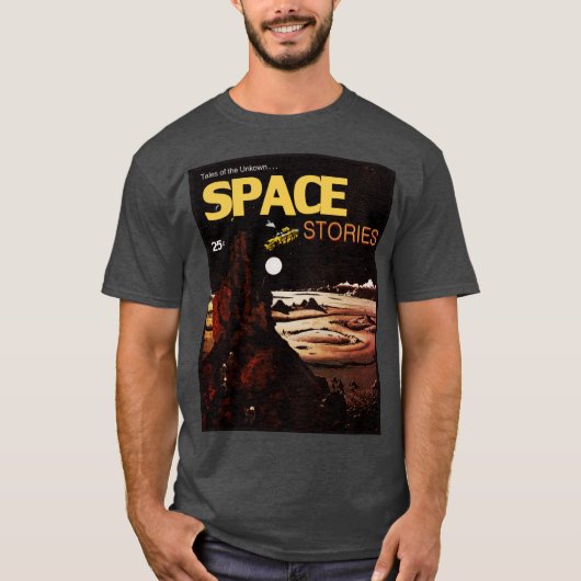 T-shirt Histoires spatiales classiques (Devant)