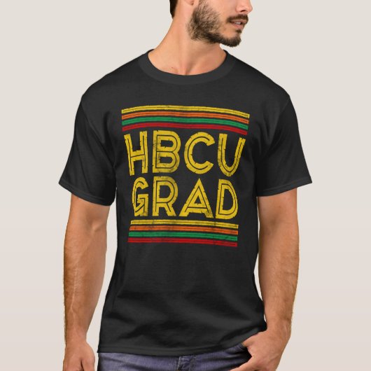 T-shirt Historical Black College Alumni HBCU Grad (Devant)