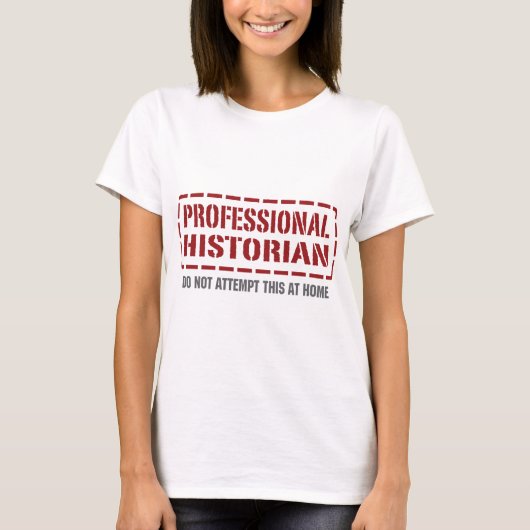 T-shirt Historien professionnel (Devant)
