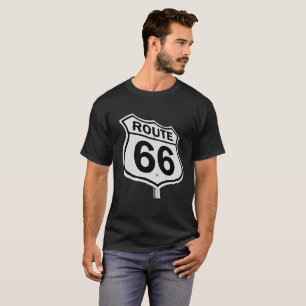 T-shirt historique de l'itinéraire 66