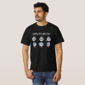 T-shirt Historique informatique Informaticien Le pirate in (Devant entier)
