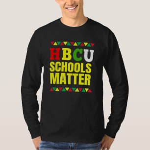 T-shirt Historiquement Black College University Student Hb