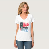 T-shirt History Matters - Bold Political Statement Art (Devant entier)