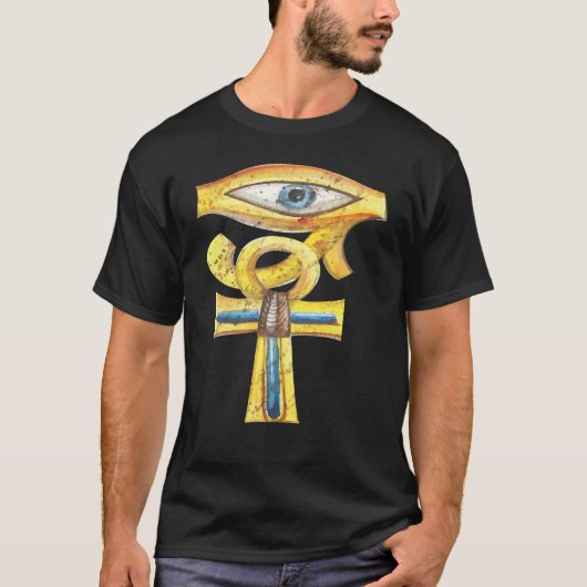 T-shirt History of Ancient Egypt Egyptology Eye (Devant)
