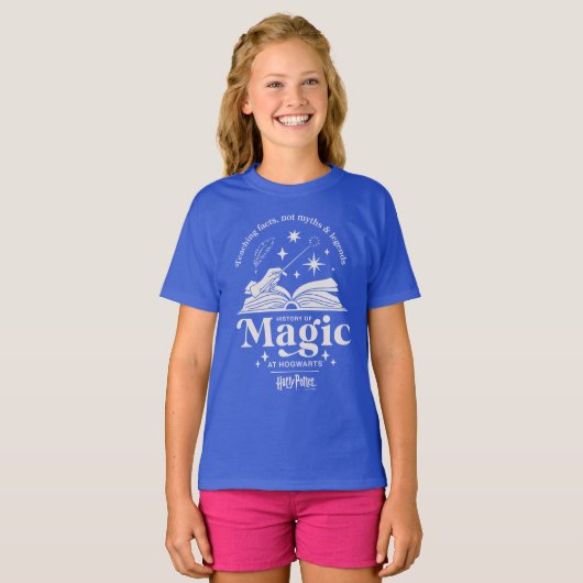 T-shirt History of Magic at HOGWARTS™ (Devant entier)