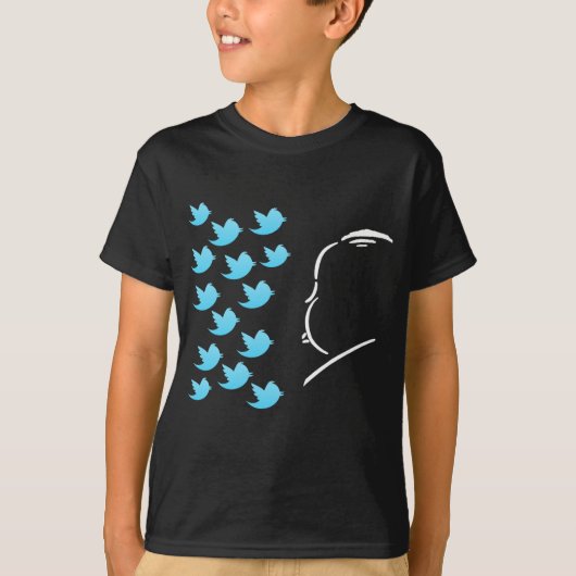 T-shirt Hitch and Tweets (Devant)