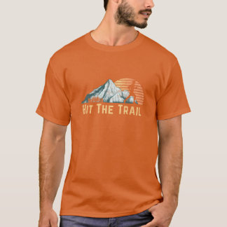 T-shirt Hitherail Vintage Mountain Runner Retrorail Runnin