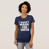 T-shirt hiver (Devant entier)