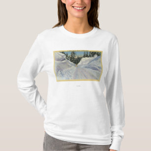 T-shirt Hiver de Clearning de chasse-neige du Colorado