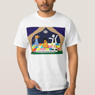 T-shirt Hiver de tente de disco